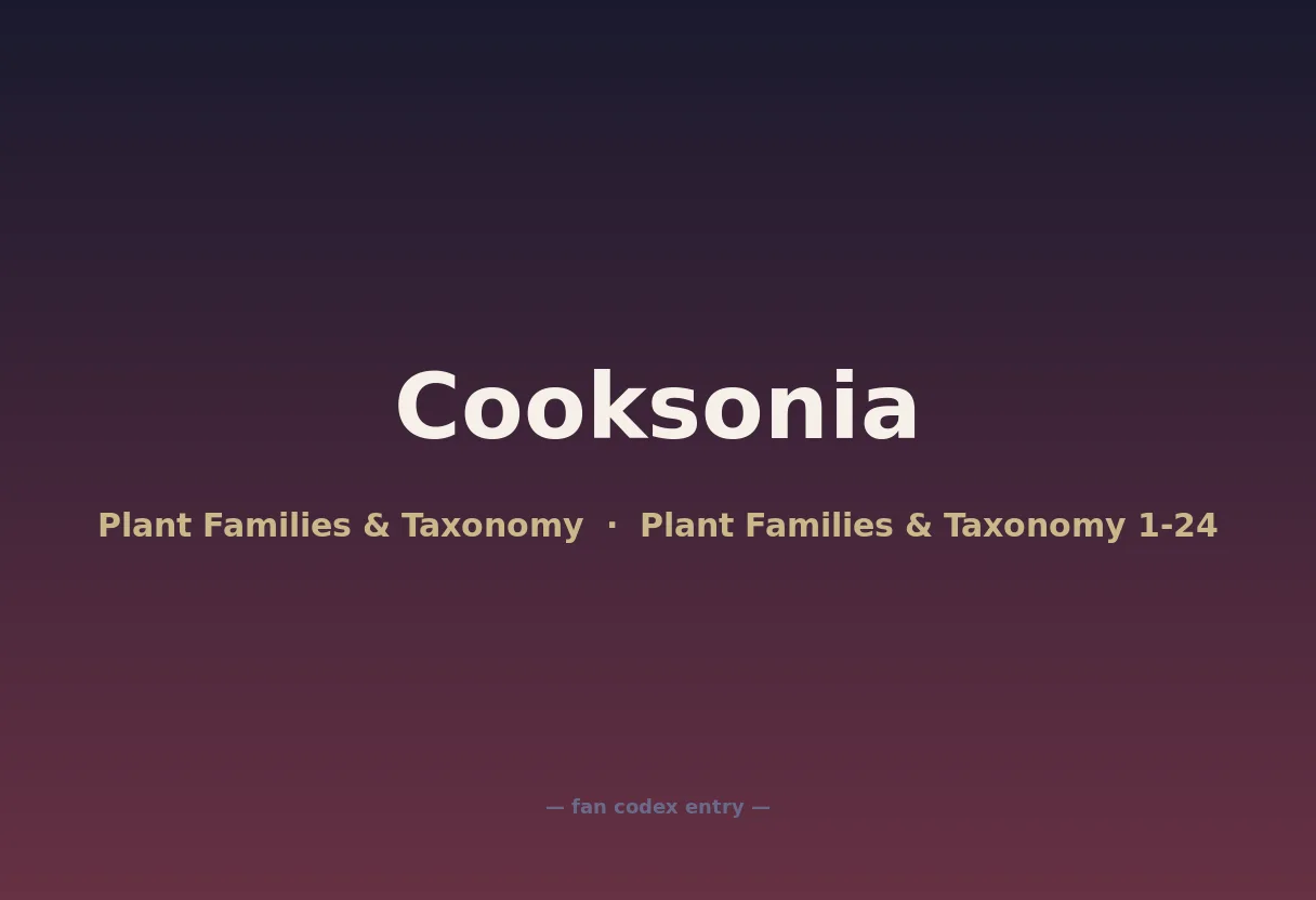 Cooksonia