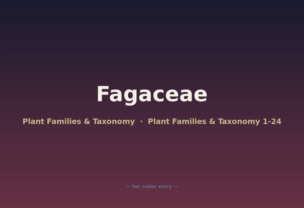 Fagaceae