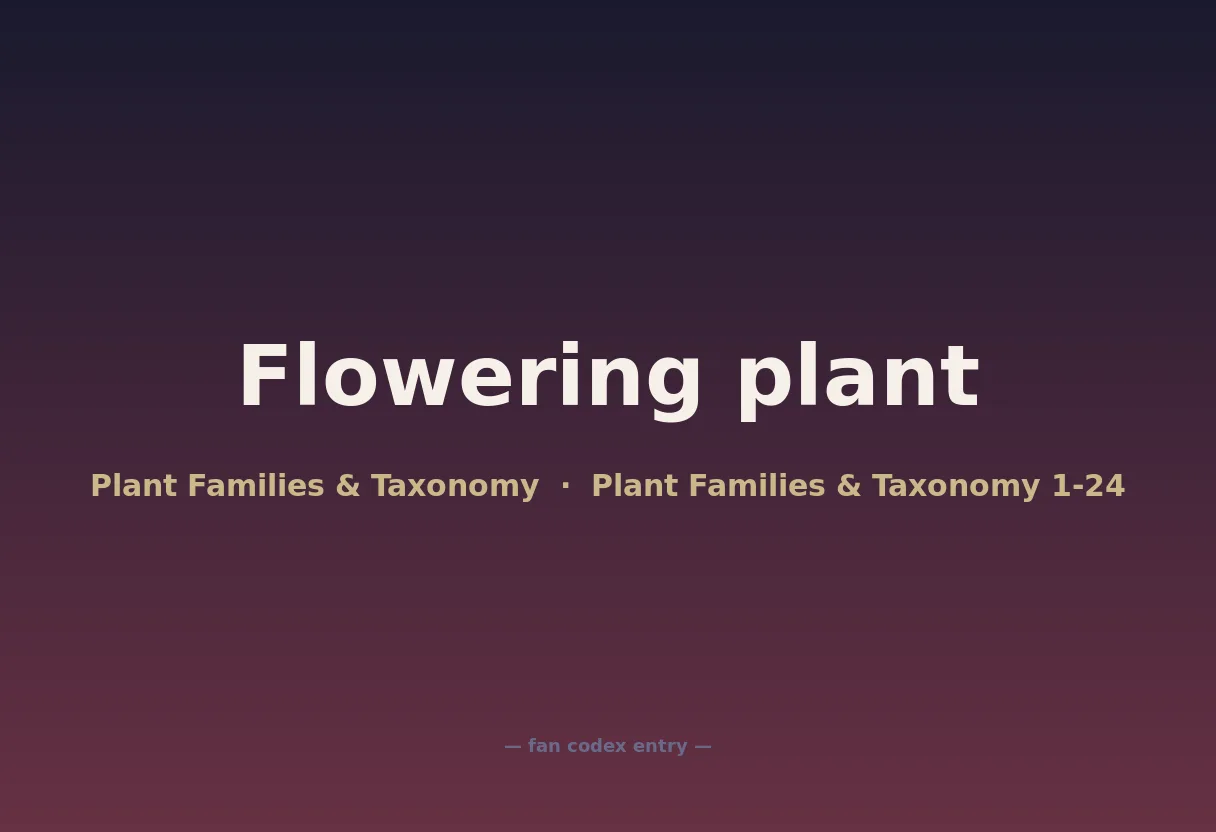 Flowering plant