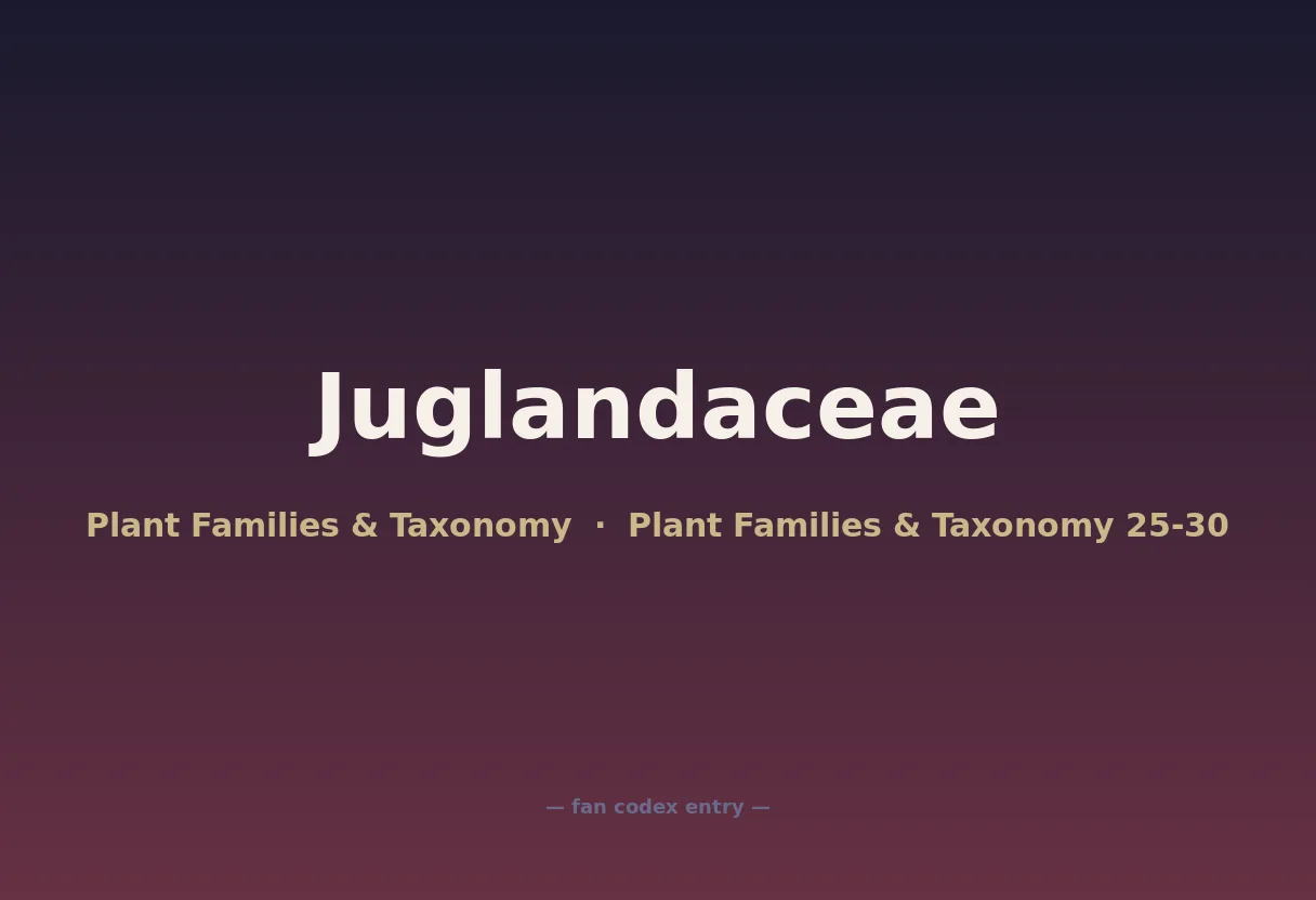 Juglandaceae